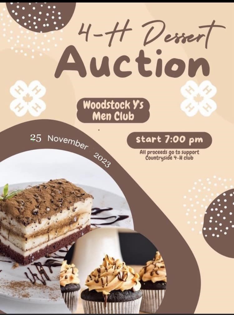 Dessert Auction-Country Side -H