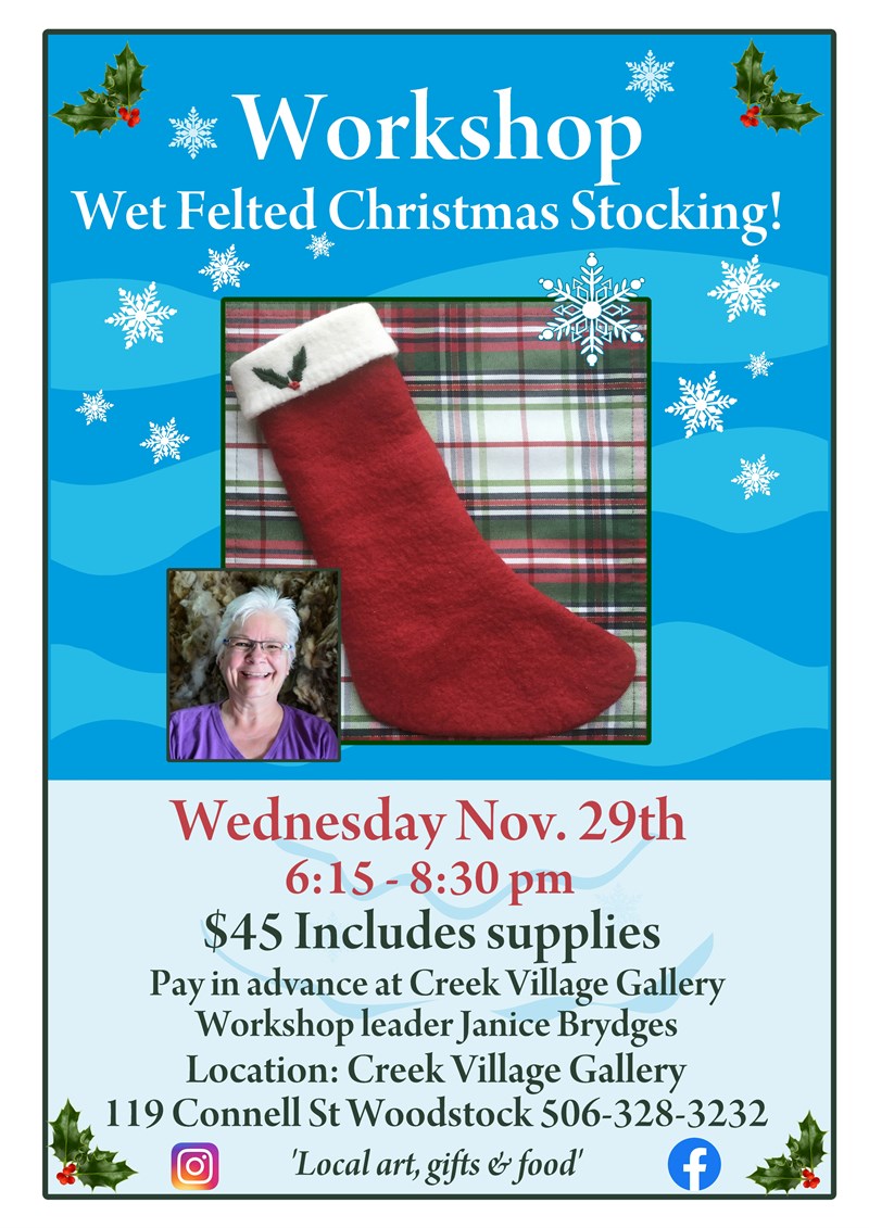Wet Felted Workshop