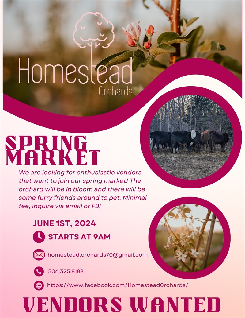 Homestead Orchards Spring Market