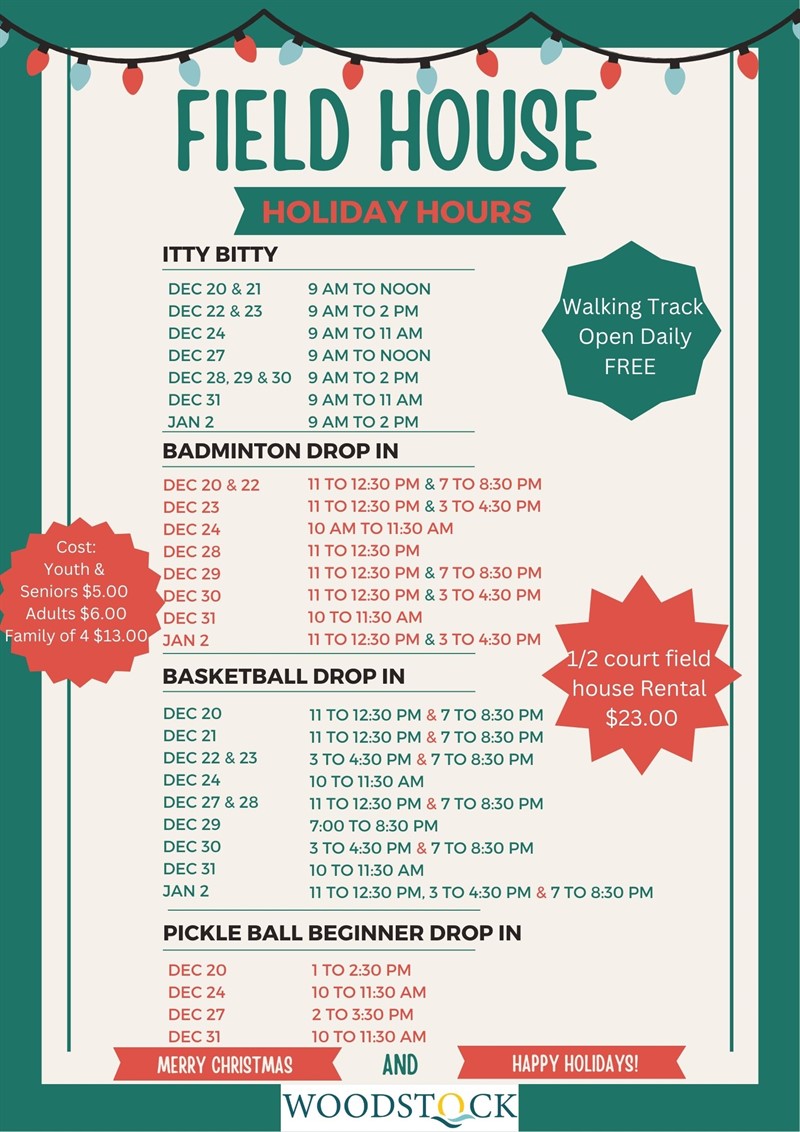 2025_Field_House_Holiday_Hours_