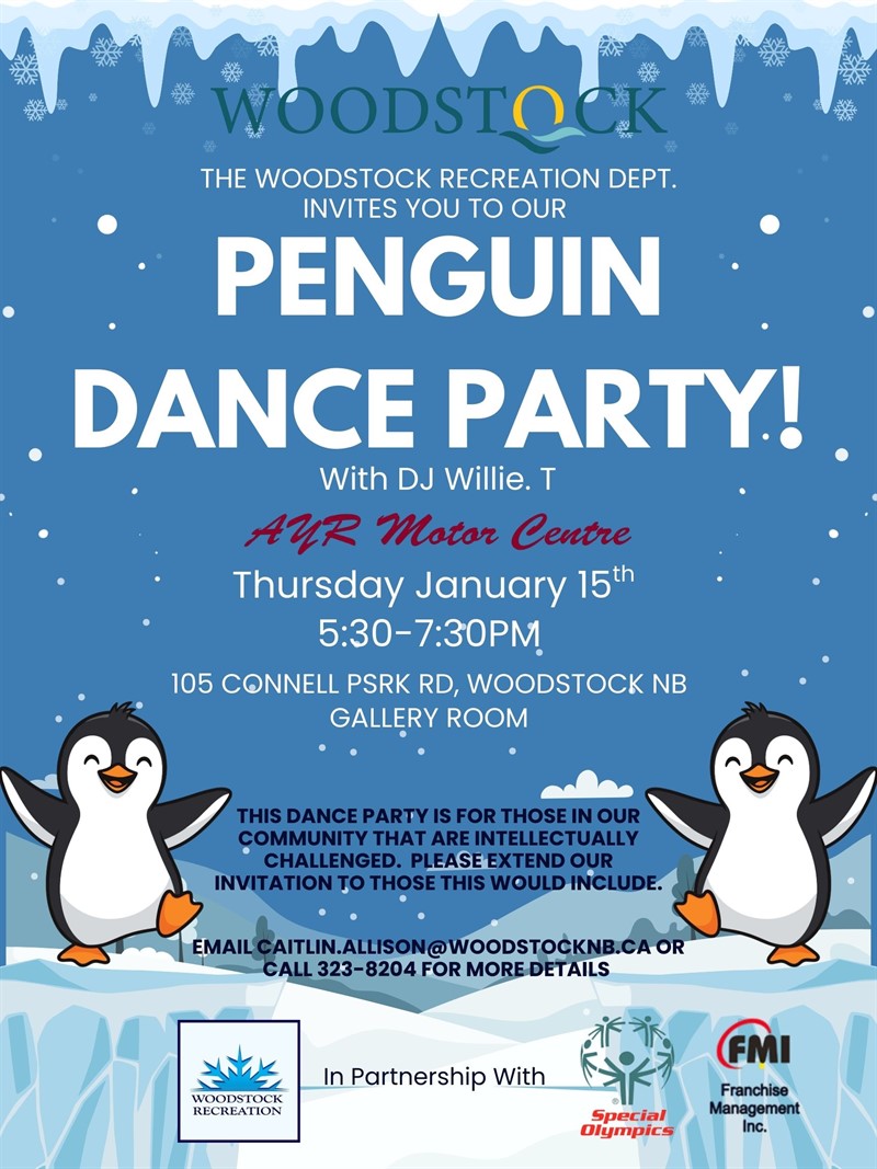 2026-01-15_Peguin_Dance_Party_Poster-_Special_Needs_Dance_