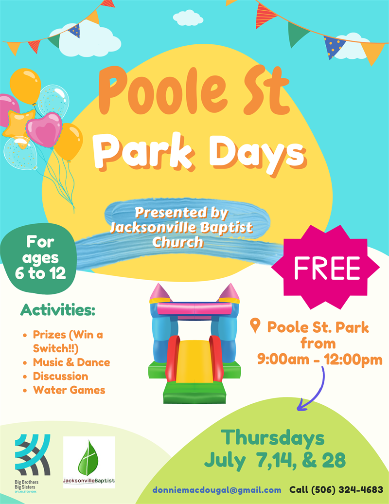 Poole Street Park Days