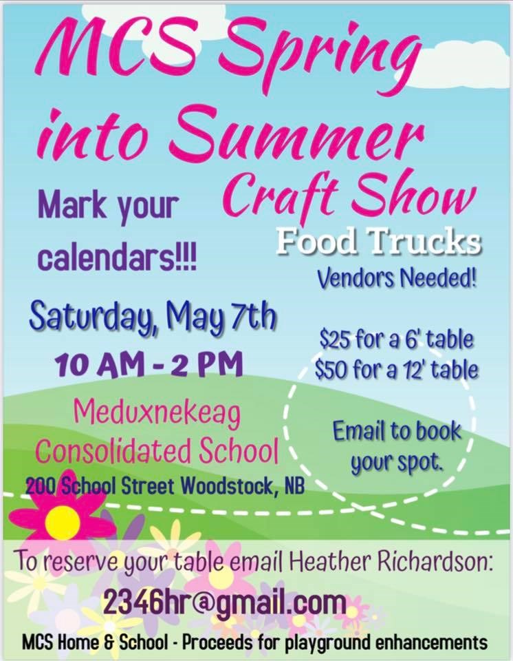 MCS Home & School Spring into Summer Craft Show