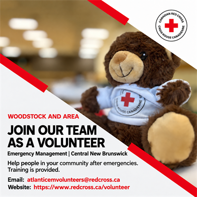 Red Cross Volunteer Ad
