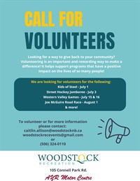 Call for Volunteers