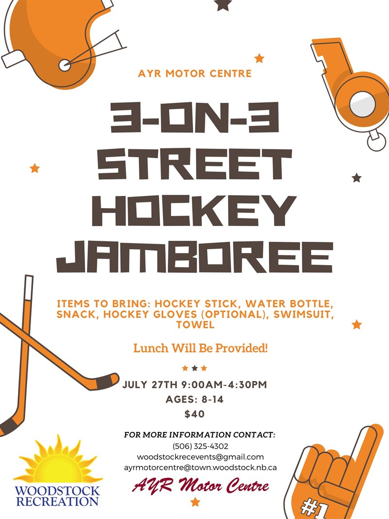 3-on-3 Street Hockey Jamboree