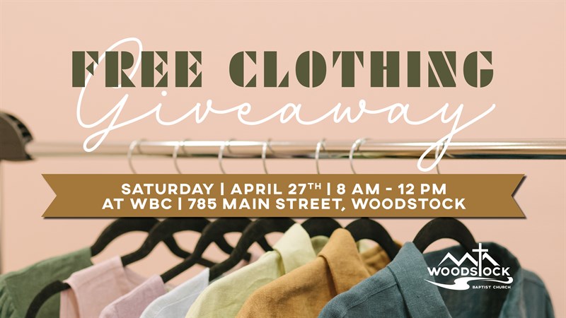 Free Clothing Giveaway